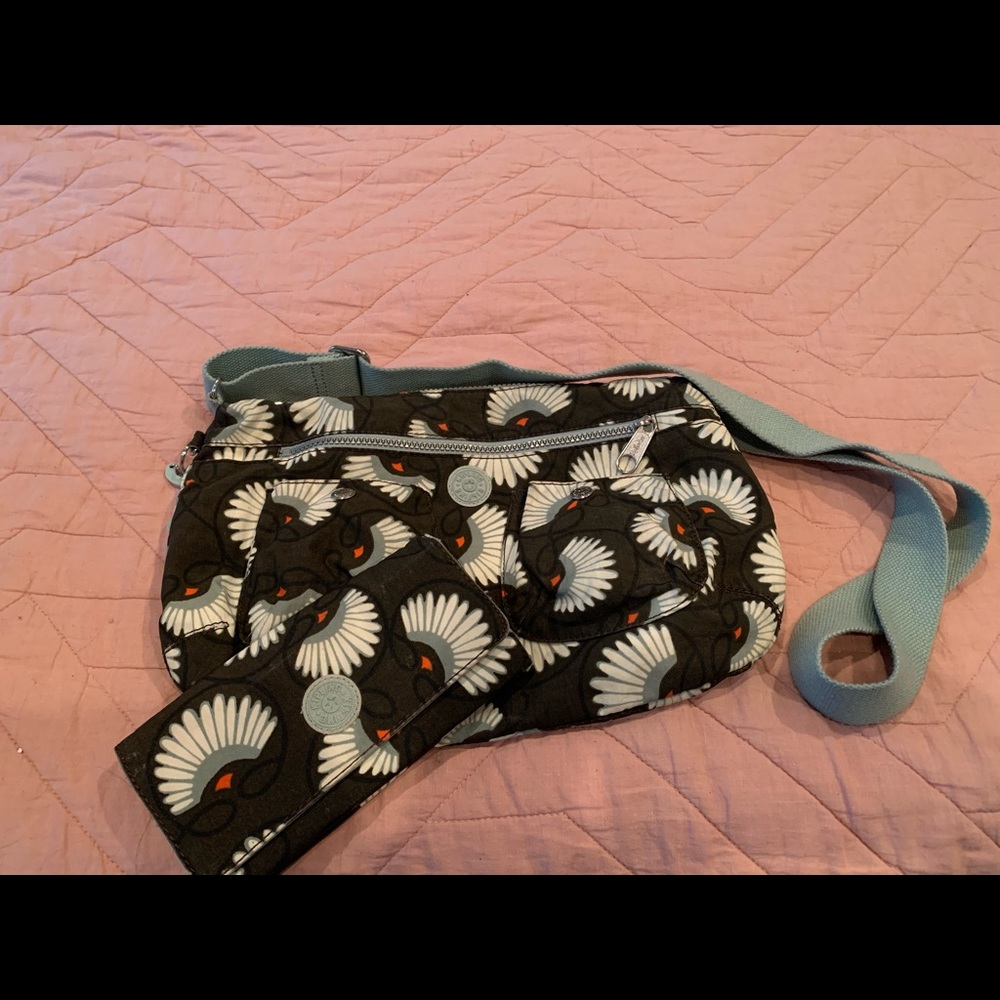 Kipling Crossbody & Wallet set